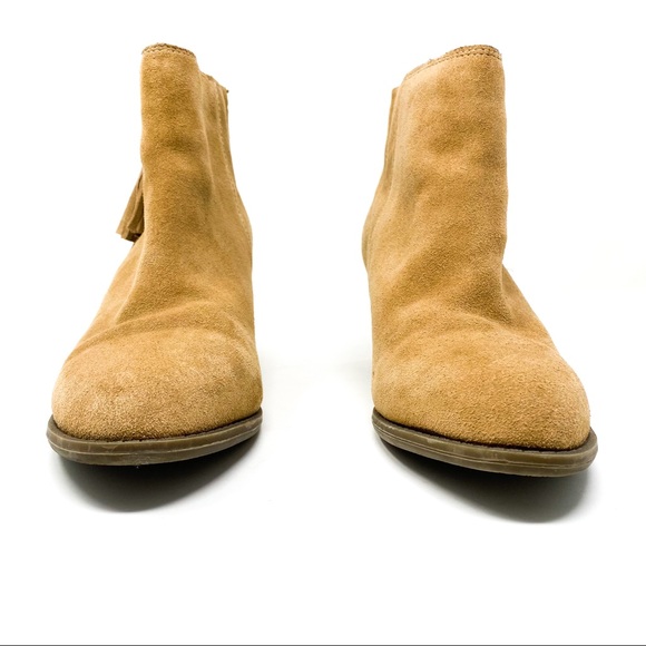 Vionic Shoes | Vionic Madeline Suede Booties Sz 85 Wide | Poshmark